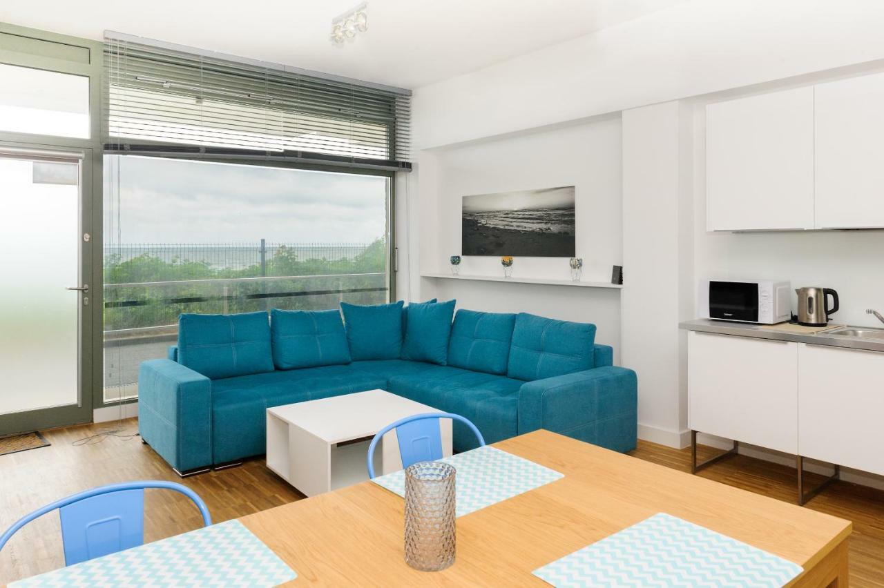 Apartament Blue I Grey Na Klifie Ustronie Morskie Exteriör bild