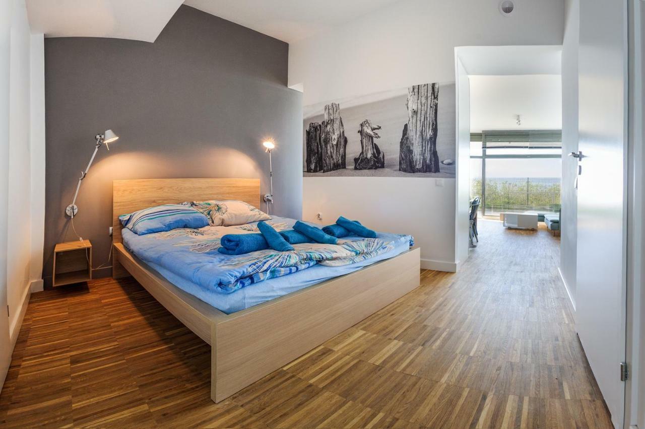 Apartament Blue I Grey Na Klifie Ustronie Morskie Exteriör bild